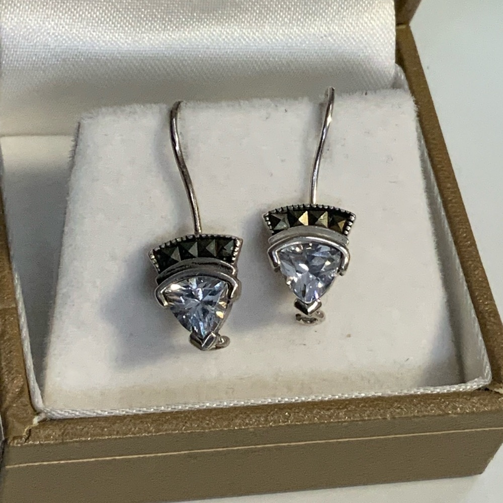 Artdeco Earrings Sterling Silver